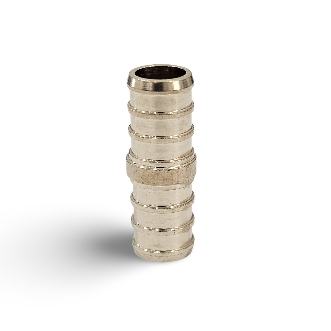 1/2" PEX x 1/2" PEX DZR Brass Coupling (25-Pack)