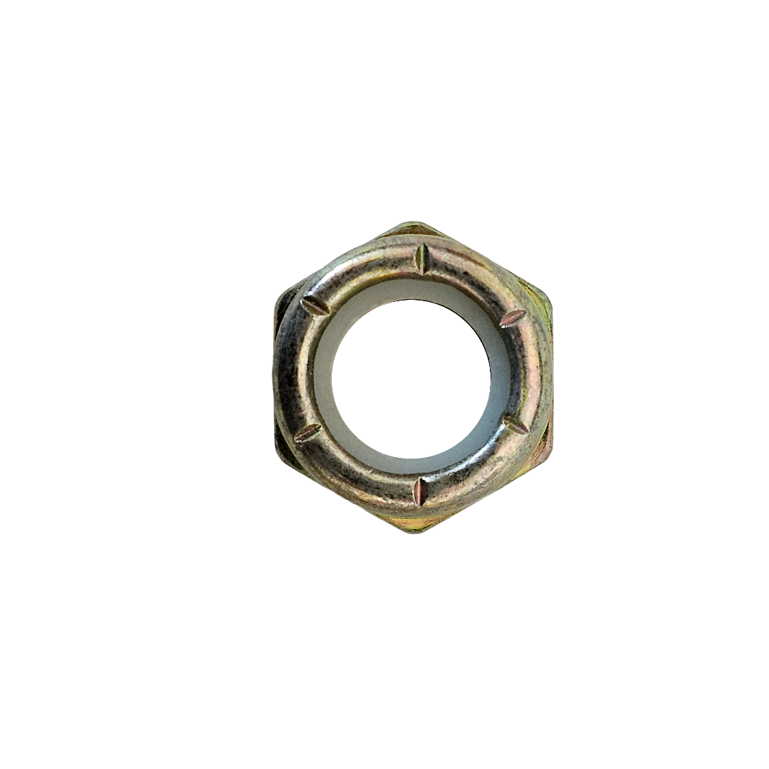 1/2"-13 Nylon Lock Nuts - Grade 8 (150-Pack)