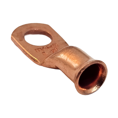 8 - 1/4" Copper Cable Lugs AWG (25-Pack)
