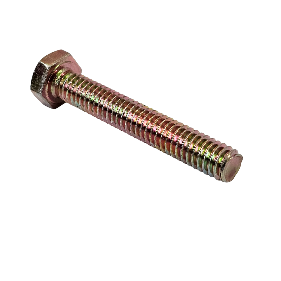 5/16"-18 x 2" Hex Cap Bolt Grade 8 Yellow Zinc FT (150-Pack)